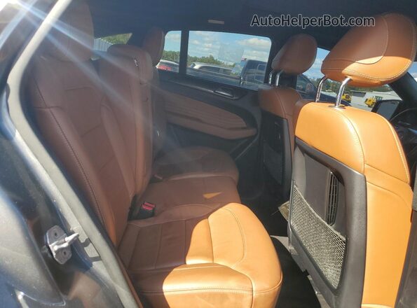 4JGED6EBXKA136720 2019 MERCEDES-BENZ GLE Серебряный Вид задних сидений