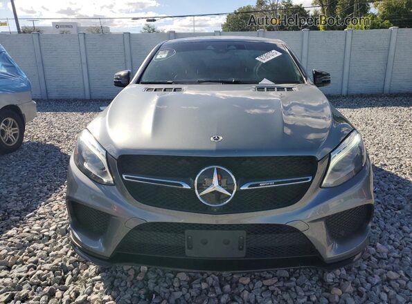 4JGED6EBXKA136720 2019 MERCEDES-BENZ GLE Серебряный Вид спереди