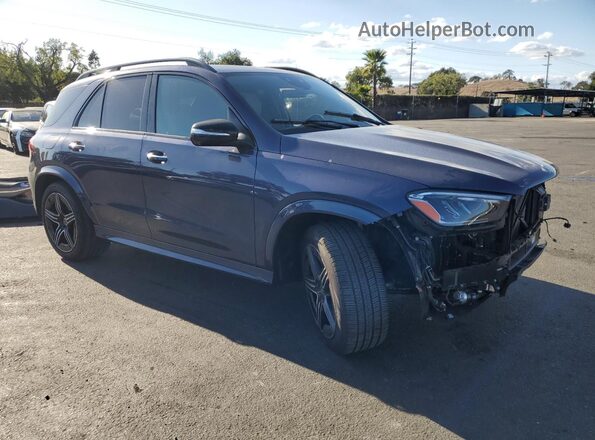 4JGFB4FB0RB119491 2024 MERCEDES-BENZ GLE Blue Передня права чверть