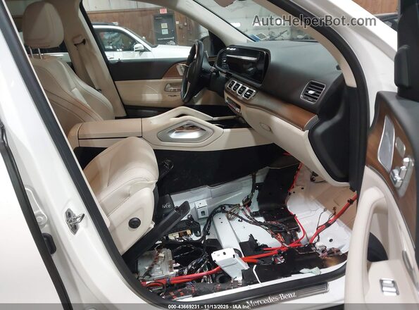 4JGFB4FB5SB275855 2025 MERCEDES-BENZ GLE 350 White Вид салону спереду