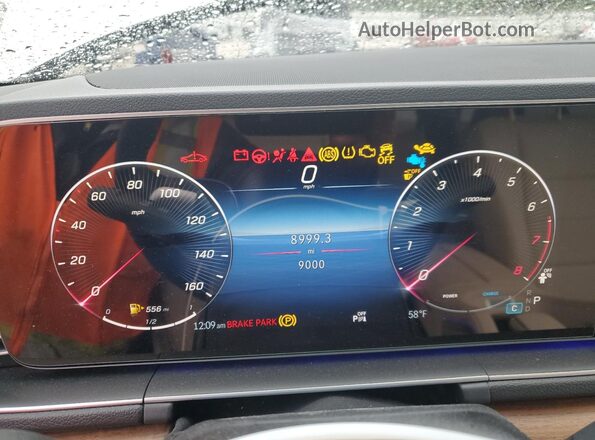 4JGFB4FB8SB365243 2025 MERCEDES-BENZ GLE White Widok zestawu wskaźników