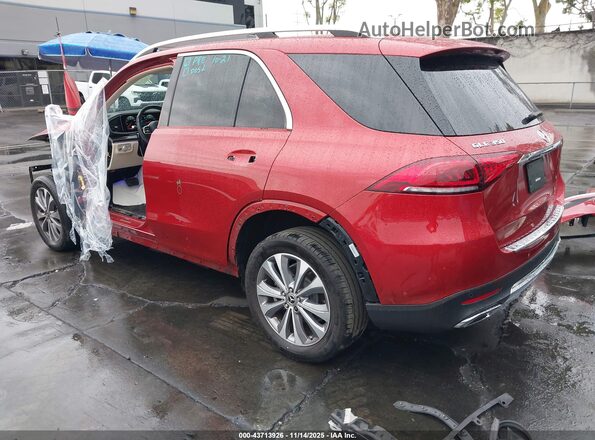 4JGFB4JB1MA484655 2021 MERCEDES-BENZ GLE 350 Red Trasero izquierdo