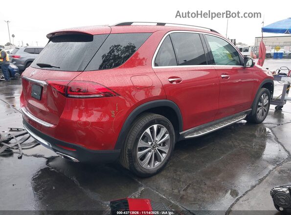 4JGFB4JB1MA484655 2021 MERCEDES-BENZ GLE 350 Red Trasero derecho