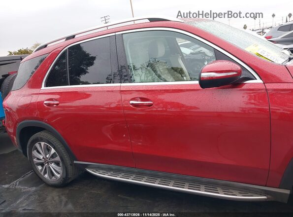 4JGFB4JB1MA484655 2021 MERCEDES-BENZ GLE 350 Red Vista interior de 360 grados