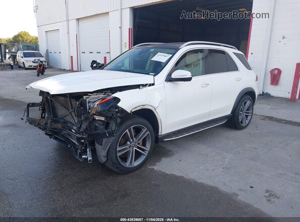 4JGFB4JB2NA711563 2022 MERCEDES-BENZ GLE 350 White Front left