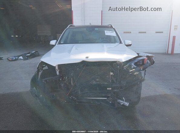 4JGFB4JB2NA711563 2022 MERCEDES-BENZ GLE 350 White Rear interior view