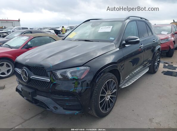 4JGFB4JB3NA785476 2022 MERCEDES-BENZ GLE 350 Черный Передняя левая четверть