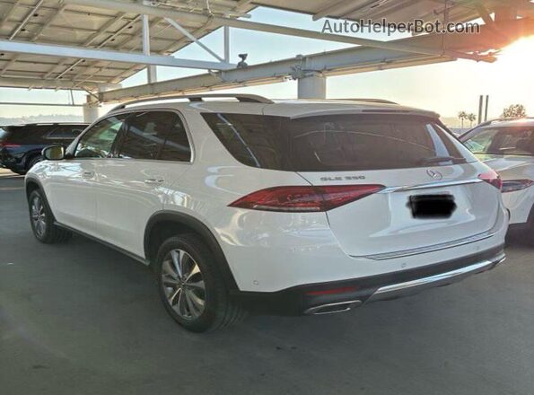 4JGFB4JB5MA458009 2021 MERCEDES-BENZ GLE Белый Задняя правая четверть