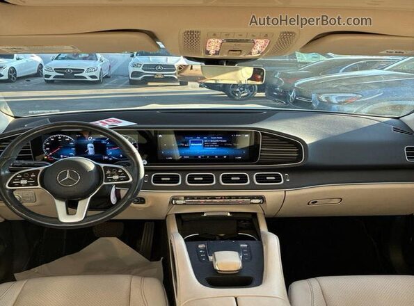 4JGFB4JB5MA458009 2021 MERCEDES-BENZ GLE Белый Вид щитка приборов