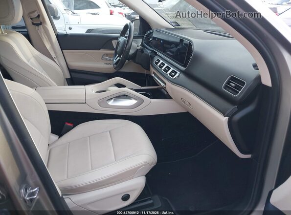 4JGFB4JB6MA482805 2021 MERCEDES-BENZ GLE 350 Beige წინა სალონის ხედი