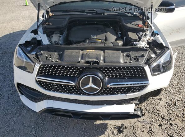 4JGFB4JB8MA389817 2021 MERCEDES-BENZ GLE White Engine compartment view