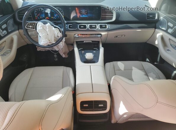 4JGFB4JB8MA389817 2021 MERCEDES-BENZ GLE White Dashboard view