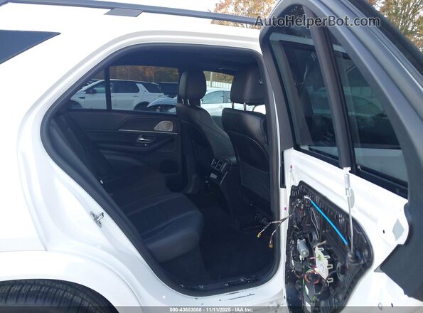 4JGFB4JB9NA803947 2022 MERCEDES-BENZ GLE 350 White VIN კოდის სტიკერის ხედი