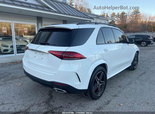 4JGFB4KB1MA516180 2021 MERCEDES-BENZ GLE 350 White Задня права чверть
