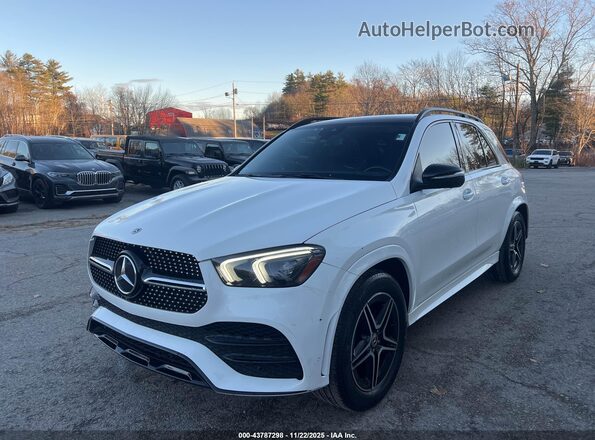 4JGFB4KB1MA516180 2021 MERCEDES-BENZ GLE 350 White Передня ліва чверть
