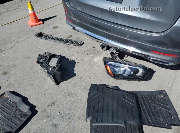 4JGFB4KB2LA007486 2020 MERCEDES-BENZ GLE Silver Widok naklejki z numerem VIN