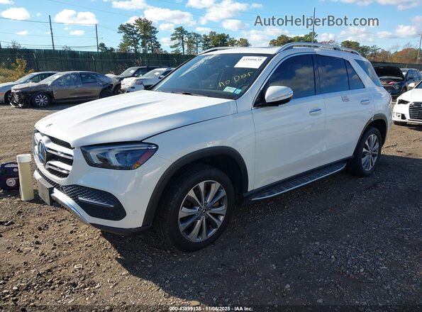 4JGFB4KB2LA073679 2020 MERCEDES-BENZ GLE 350 Белый Передняя левая четверть