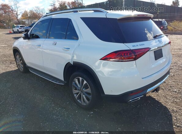 4JGFB4KB2LA073679 2020 MERCEDES-BENZ GLE 350 Белый Задняя левая четверть