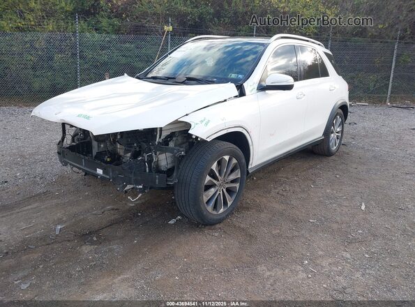 4JGFB4KB3MA317051 2021 MERCEDES-BENZ GLE 350 Белый Передняя левая четверть
