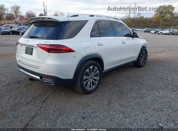4JGFB4KB3MA317051 2021 MERCEDES-BENZ GLE 350 Белый Задняя правая четверть