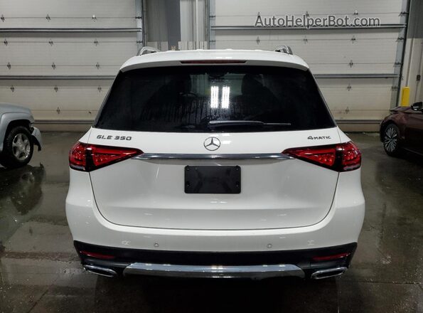 4JGFB4KB4NA767843 2022 MERCEDES-BENZ GLE White Вид ззаду