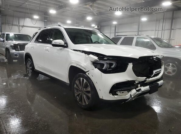 4JGFB4KB4NA767843 2022 MERCEDES-BENZ GLE White Передня права чверть