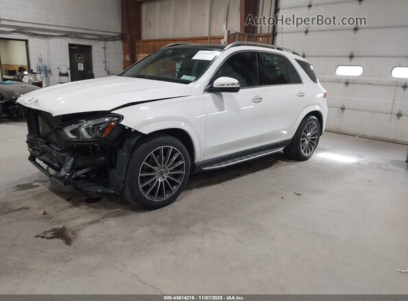 4JGFB4KB5PA877500 2023 MERCEDES-BENZ GLE 350 White Առջևի ձախ երեք քառորդ տեսարան