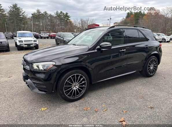 4JGFB4KB7LA079199 2020 MERCEDES-BENZ GLE 350 Черный Передняя левая четверть