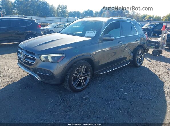 4JGFB4KB7LA080613 2020 MERCEDES-BENZ GLE 350 Синий Передняя левая четверть