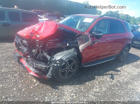 4JGFB4KB7LA143290 2020 MERCEDES-BENZ GLE 350 Red Front left