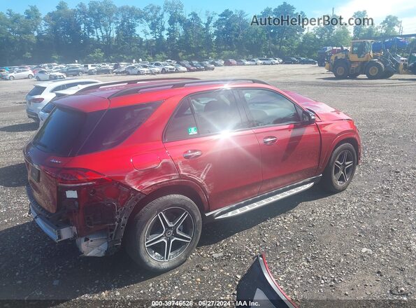 4JGFB4KB7LA143290 2020 MERCEDES-BENZ GLE 350 Red Rear right