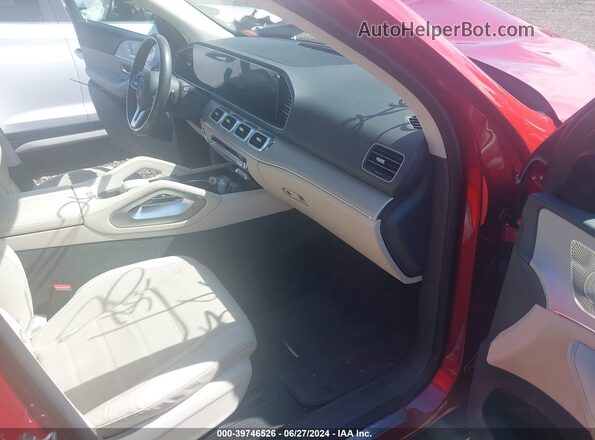 4JGFB4KB7LA143290 2020 MERCEDES-BENZ GLE 350 Red Front interior view