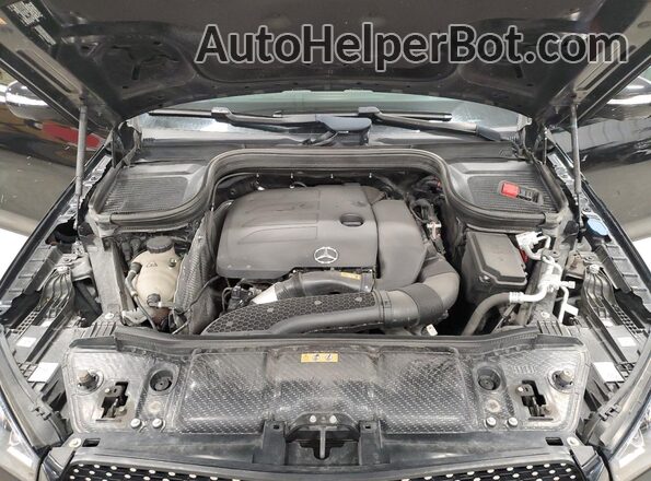 4JGFB4KB8MA535521 2021 MERCEDES-BENZ GLE Black Widok komory silnika