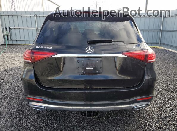 4JGFB4KB8MA535521 2021 MERCEDES-BENZ GLE Black Widok z tyłu