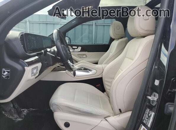 4JGFB4KB8MA535521 2021 MERCEDES-BENZ GLE Black Widok wnętrza z przodu