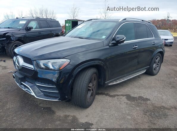 4JGFB4KB8NA641548 2022 MERCEDES-BENZ GLE 350 Black Vista tres cuartos delantera izquierda