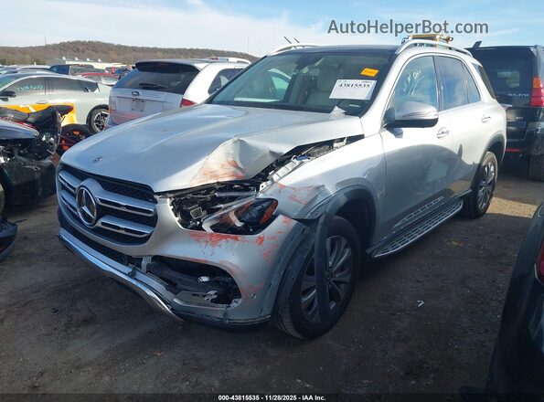 4JGFB4KB9LA089166 2020 MERCEDES-BENZ GLE 350 Серебряный Передняя левая четверть