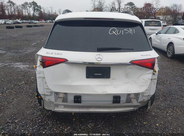 4JGFB4KBXNA783223 2022 MERCEDES-BENZ GLE 350 White 