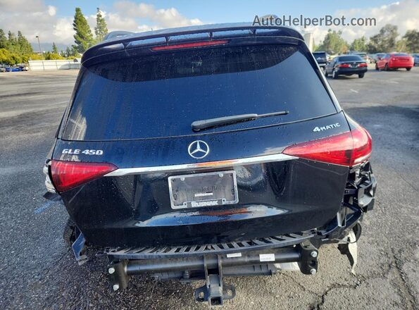 4JGFB5KB0MA418375 2021 MERCEDES-BENZ GLE Black Rear view
