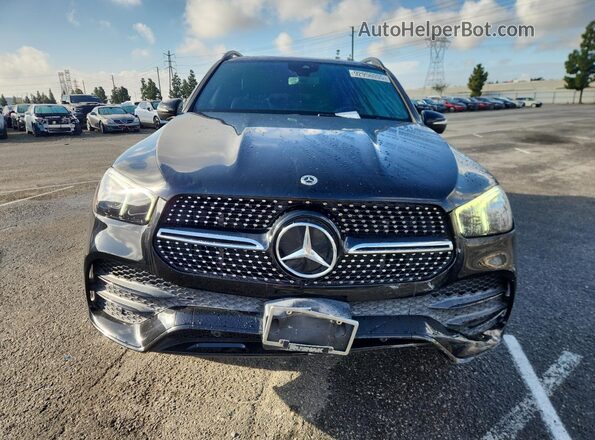 4JGFB5KB0MA418375 2021 MERCEDES-BENZ GLE Black Front view