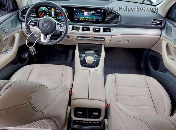4JGFB5KB1LA149222 2020 MERCEDES-BENZ GLE Silver Вид панелі приладів