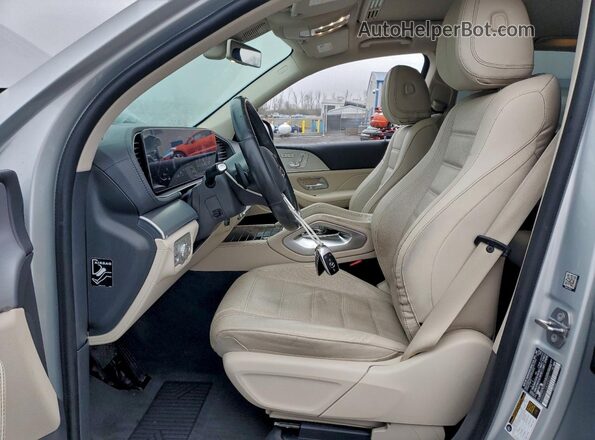 4JGFB5KB1LA149222 2020 MERCEDES-BENZ GLE Silver Вид салону спереду