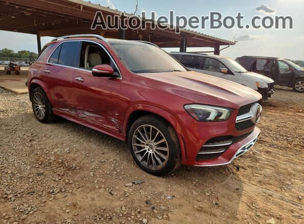 4JGFB5KB1MA527010 2021 MERCEDES-BENZ GLE Red Առջևի աջ