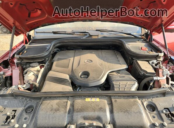 4JGFB5KB1MA527010 2021 MERCEDES-BENZ GLE Red Շարժիչի բաժամունքի տեսք
