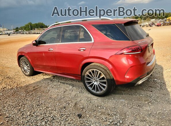 4JGFB5KB1MA527010 2021 MERCEDES-BENZ GLE Red Հետևի ձախ