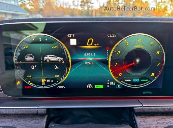 4JGFB5KB2NA658688 2022 MERCEDES-BENZ GLE Черный Вид салона спереди