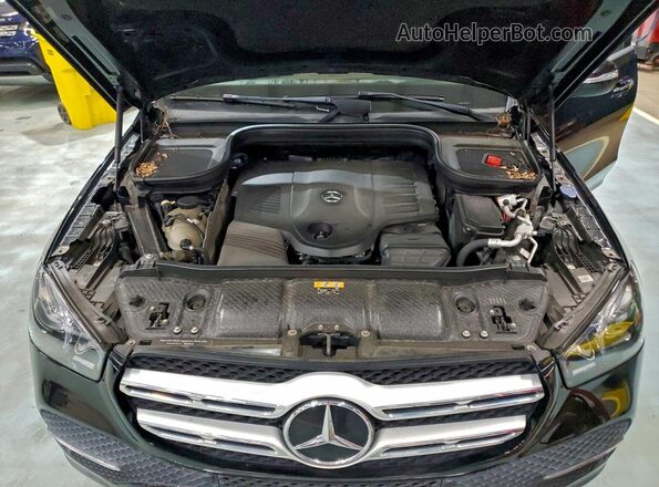 4JGFB5KB5LA007231 2020 MERCEDES-BENZ GLE Black Engine compartment view