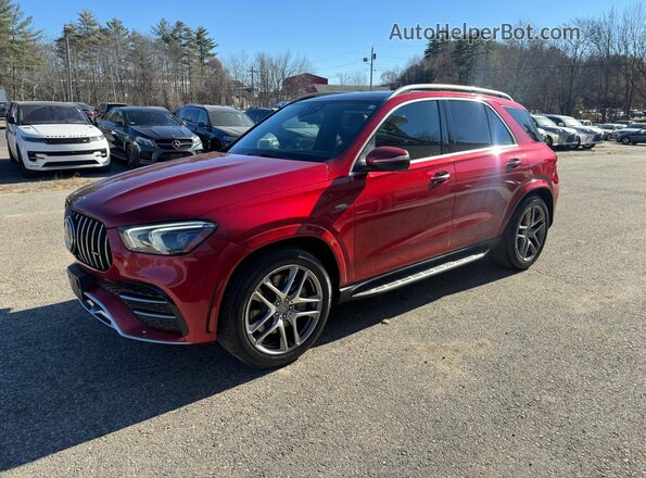 4JGFB6BB0MA450099 2021 MERCEDES-BENZ GLE Red Հետևի ձախ