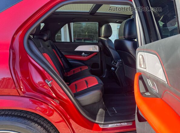 4JGFB6BB0MA450099 2021 MERCEDES-BENZ GLE Red Հետևի տեսք
