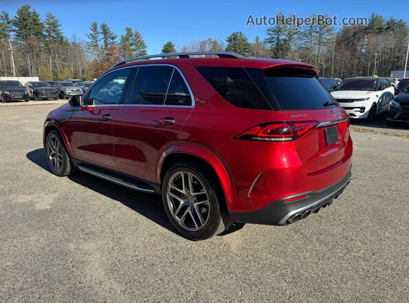 4JGFB6BB0MA450099 2021 MERCEDES-BENZ GLE Red Հետևի աջ